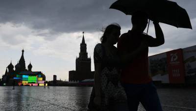 Количество выпавших осадков за июль в Москве уже превысило месячную норму