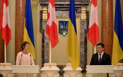 Украина получит от Швейцарии 108 миллионов франков помощи