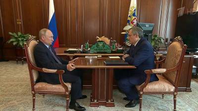 Владимир Путин встретился с главой «РусГидро» Николаем Шульгиновым