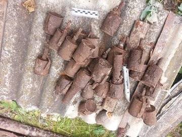 Житель Башкирии при разборе старого сарая нашёл гранаты времён ВОВ