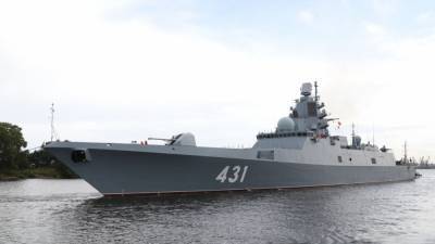 Фрегат «Адмирал Касатонов» передали в состав ВМФ России