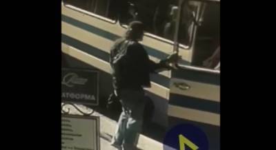 Появилось видео, как луцкий террорист Кривош заходит в автобус