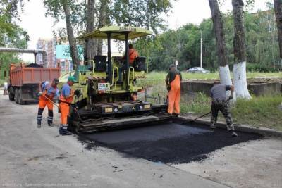 В Рязани отремонтировали более 1200 квадратных метров дороги
