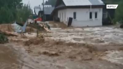«Первый день дождей прошёл»: десятки домов пострадали из-за паводка в Нижних Сергах