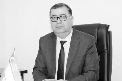 Скончался директор по капстроительству ЦРРТ Алишер Абдуазизов