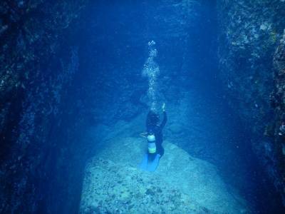 Учёные намерены изучить 130-метровую подводную "голубую дыру" у побережья США