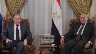 Глава МИД РФ обсудил с египетским коллегой мирное урегулирование кризиса в Ливии