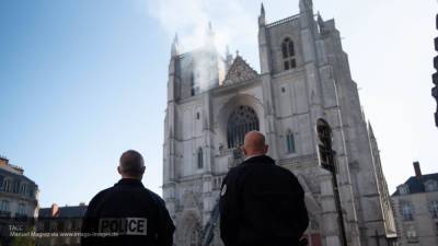 Полиция Франции не обнаружила следов поджога в соборе Нанта