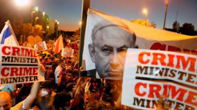 "Вышвырнем Нетаниягу с улицы Бальфур": марш протеста в Иерусалиме