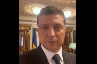 Зеленский записал видеообращение, которое требовал от него террорист в Луцке
