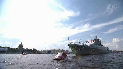 На фрегате «Адмирал Касатонов» подняли Андреевский флаг