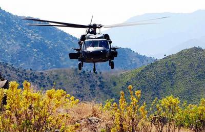 В Колумбии упал военный вертолет – 11 человек пропали без вести