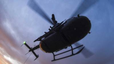 Шестеро военных пострадали при падении вертолета в Колумбии