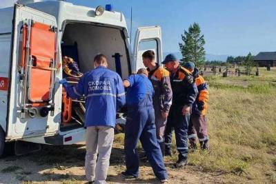 Москвичка сломала ногу в горном ущелье в Бурятии