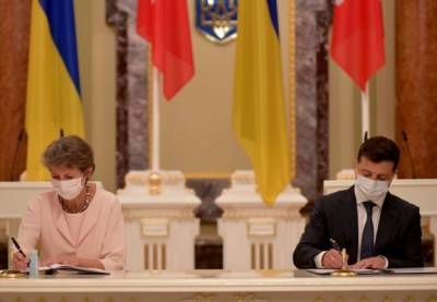 В ходе визита на Украину президент Швейцарии намерена посетить Донбасс
