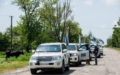 В Донецкой области рядом с патрулем ОБСЕ произошел взрыв