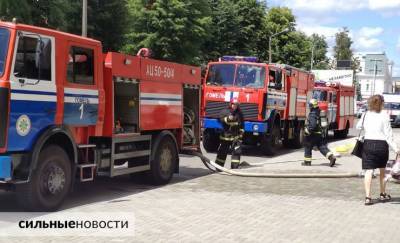 В Гомеле на Киселева съехались около десятка пожарных машин. Что случилось?