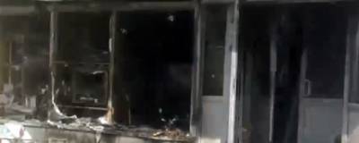 Минувшей ночью в Омске сгорел один из магазинной сети Kari