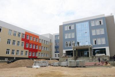 В Рязани завершают строительство школы на 1100 мест