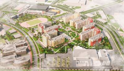 В Екатеринбурге начинают строить первый объект будущей деревни Универсиады-2023