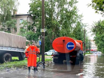 Почти пять тысяч кубометров воды за сутки откачали с улиц Нижнего Новгорода