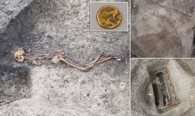 В Великобритании нашли древний скелет со связанными руками