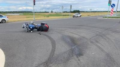Мотоциклист и девочка пострадали в ДТП в Ржевском районе