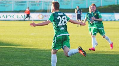 Полузащитник "Городеи" Лазар Сайич стал автором лучшего гола 18-го тура футбольного чемпионата Беларуси