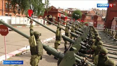Вести. Артиллерия проводит подготовку к параду в честь Дня ВМФ