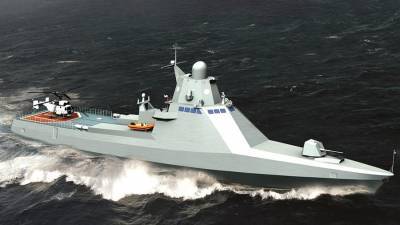 В Черном море начались испытания патрульного корабля «Павел Державин»