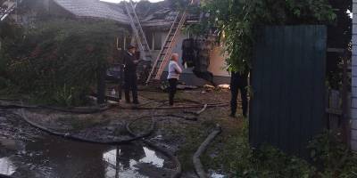 Шабунин сообщил, что его дом подожгли