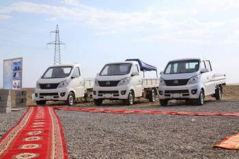 В свободной экономической зоне "Наманган" создается производство мини-грузовиков Сhangan