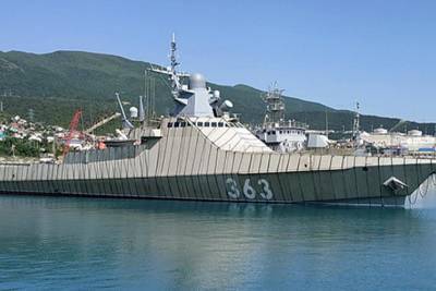 В Новороссийске начались испытания новейшего патрульного корабля «Павел Державин»