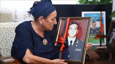 Мать генерала Гашимова: горжусь сыном, отдавшим жизнь за Родину