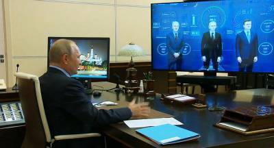 Путин открыл комплекс переработки нефти "Евро+" на Московском НПЗ