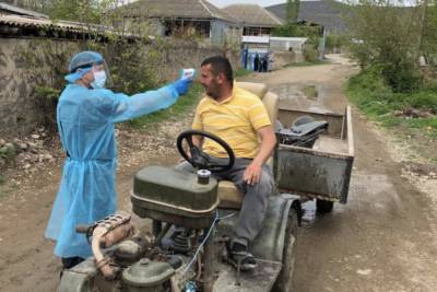 В селах Гардабанского района из-за коронавируса проводят термоскрининг
