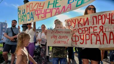 В Хабаровске на активиста заведут дело за акцию в поддержку Фургала