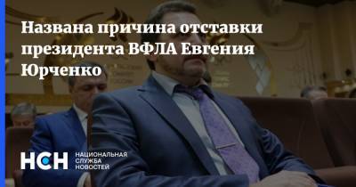 Названа причина отставки президента ВФЛА Евгения Юрченко