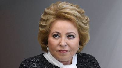 Матвиенко заявила о возможности смены ряда сенаторов