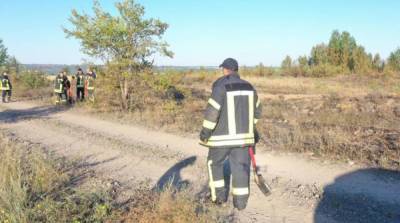 Пожар в Луганской области полностью потушили