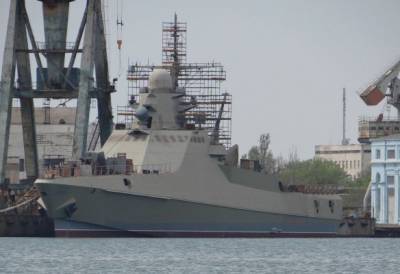На заводские испытания в Черное море вышел корабль «Павел Державин»