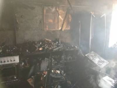 В Николаевской области из-за короткого замыкания сгорел жилой дом