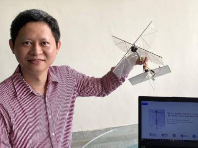 Инженеры создали дрон, способный летать как птица и зависать на одном месте