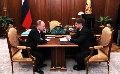 Путин лично сообщил Кадырову о присвоении звания генерала