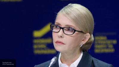 Решение Зеленского повысить цены на газ безосновательно — Тимошенко