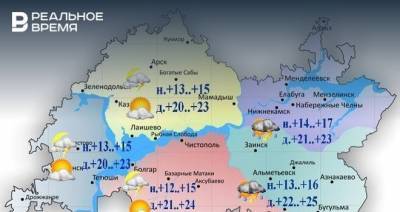 Сегодня в Татарстане ожидаются гроза, град и сильный ветер