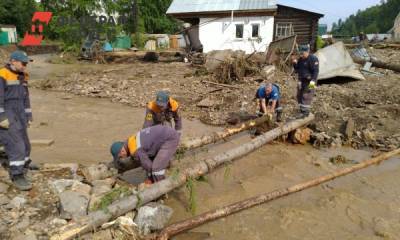 В пострадавших от потопа Нижних Сергах полностью вернули холодную воду