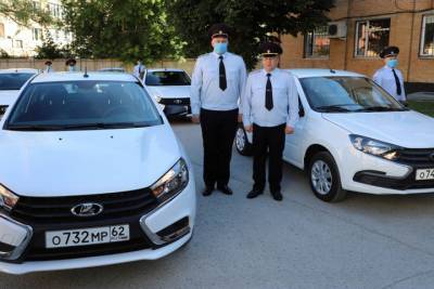 Рязанской полиции вручили новые служебные автомобили