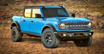 Ford расширит линейку нового Bronco версией с кузовом пикап - autorambler.ru
