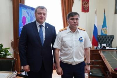 Игорь Бабушкин провел личную встречу с главой Следственного комитета Астраханской области Ибрагимом Могушковым
